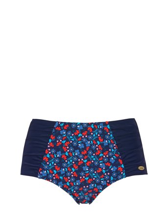 Bikinibrief Maxi Meryl Swimwear Bikinis Bikini Bottoms High Waist Bikinis Navy Damella Of Sweden
