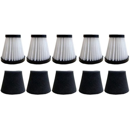 5 kpl yhteensopivia vaihtosuodattimia Style F117 -käsi-imuriin, verrattavissa osiin AD40117