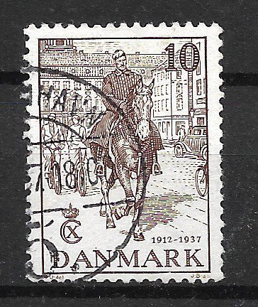 Danmark - AFA 240x - Stemplet
