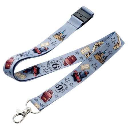 Harry Potter Platform 9 3/4 Lanyard En Storlek Flerfärgad