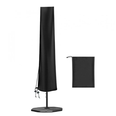 Parasoltrekk - Stående parasoll - 190×50×30cm - Svart