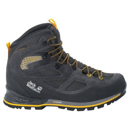 Jack Wolfskin Men's Force Crest Texapore Mid Men hiking boots Black 44