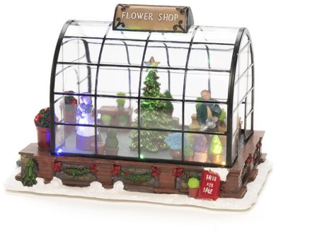 Konstsmide 4206-000 Dekorationsbelysning fiberoptisk blomsteraffär, Belysning