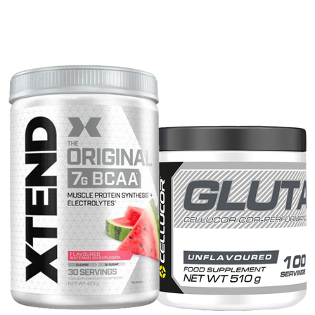 Xtend BCAA, 30 servings + COR-Performance Glutamine, 510 g
