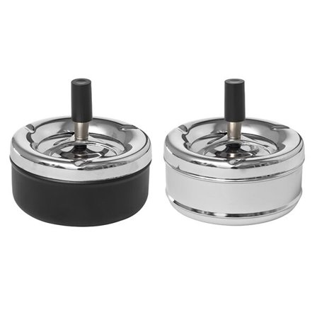 Askebeger med roterende lokk - 11 cm
