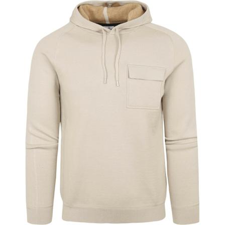 Blue Industry, Blue Industry Hoodie Beige Beige, Heren, Maat:M,Polyamide