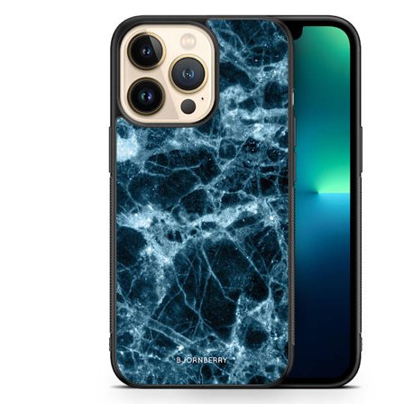 Bjornberry Skal iPhone 13 Pro - Blå Marmor