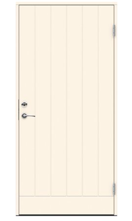 Swedoor Barents Ytterdörr vit (S 0502-Y) 1980x988 mm, Dörrar