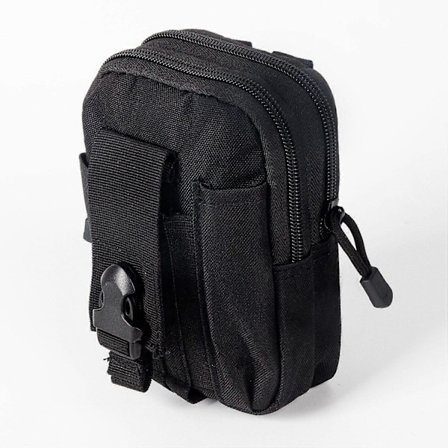 Menn Tactical Molle Pouch Belte Midjeveske Liten Lomme Militær Midjeveske Løpeveske Reise Campingvesker