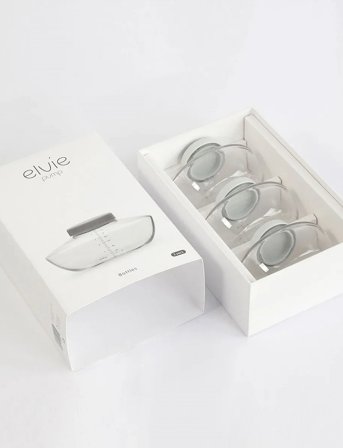 Elvie Elvie Bottles (3-Pack) - White - ONE SIZE