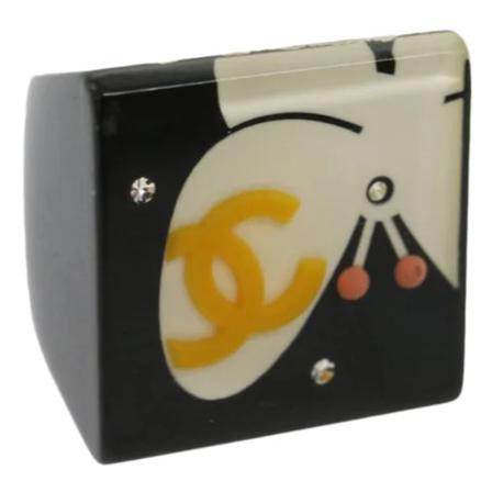 Chanel Vintage - Vintage Smycken - Svart - Dam - Storlek: One Size, Dam, Storlek: ONE SIZE