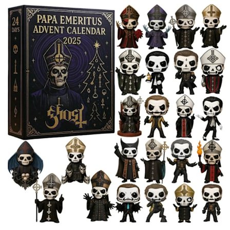 Julekalender til den pensionerede pave - Akrylvedhæng, den bedste gave til børn