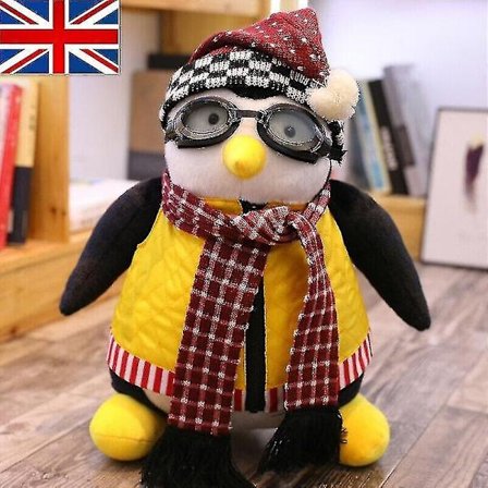 Joeys ven Hugsy Plys Pingvin Kæledyrslegetøj 47cm - Perfekte Specielle Gaver_tfrf