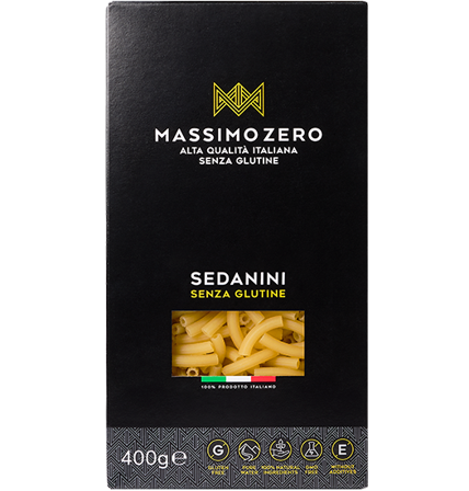 Massimo Zero Sedanini Rigati 400g