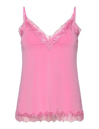 Strap Top T-shirts & Tops Sleeveless Rosa Rosemunde