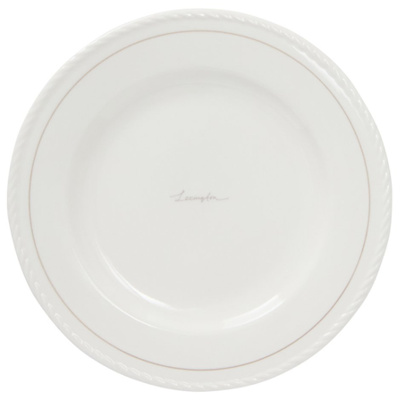 Lexington Porcelaine Tallerkner Beige Ø22_4pk