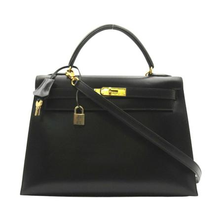 Hermès Vintage Handbags Sort, Dame Vintage Tasker, Størrelse: ONE Size