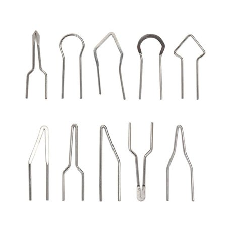 10 stk 1 mm diameter sveisetrådspisser sett trebrenning pyrografi penn brennende maskin tilbehør