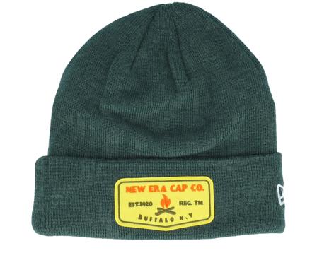 New Era Beanie Dark Green Cuff - New Era