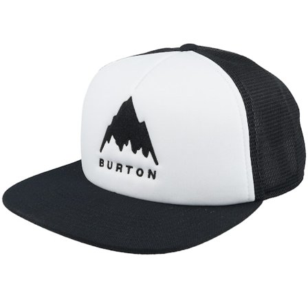 Burton - Wit trucker Cap - I-80 Hat True Black Trucker @ Hatstore