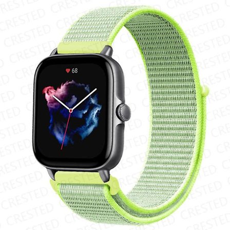 20 mm 22 mm watch för Amazfit Gts/2/2e/4/3/mini Gtr 4/2/3/ pro 47 mm Stratos 3 nylon Pulseira Correa Amazfit bipsband