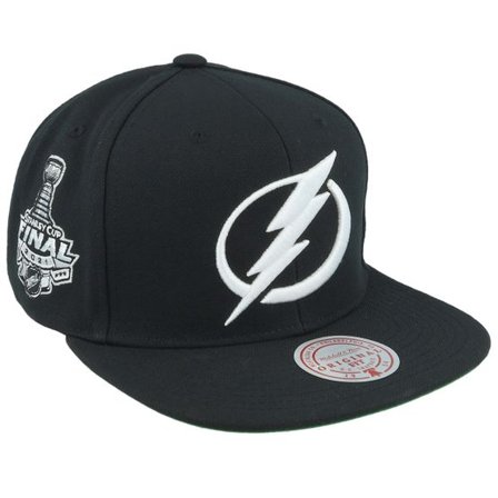 Mitchell & Ness - NHL Svart snapback Keps - Tampa Bay Lightning Top Spot Black Snapback @ Hatstore