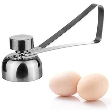 Eggeskallkutter - Eggeskallåpner - Kokte rå egg - Kjøkkenutstyr - Eggeskallåpner