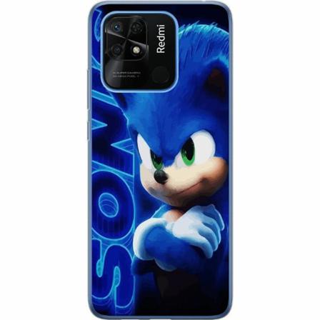 Xiaomi Redmi 10c Genomskinligt Skal Sonic The Hedgehog