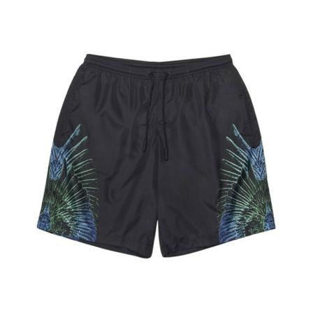 Marcelo Burlon, Short Shorts Zwart, Heren, Maat:M