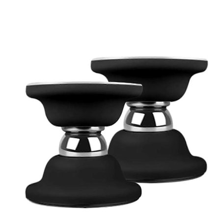 RV Dörrhållare 2-pack, Magnetisk Bagagelucka Dörrlås för Husbil, Släpvagn, Motorhome, Lastsläp Svart