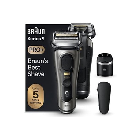 Braun Series 9 Pro+ 9565cc partakone harmaa