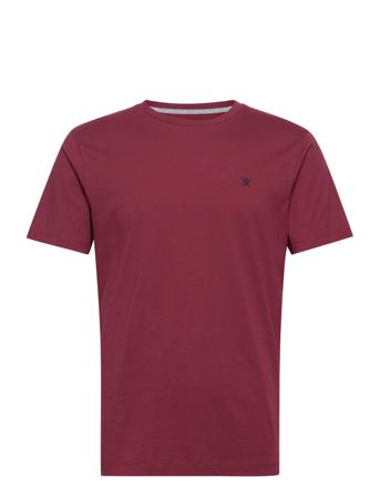 Ss Logo Tee Purple Hackett London