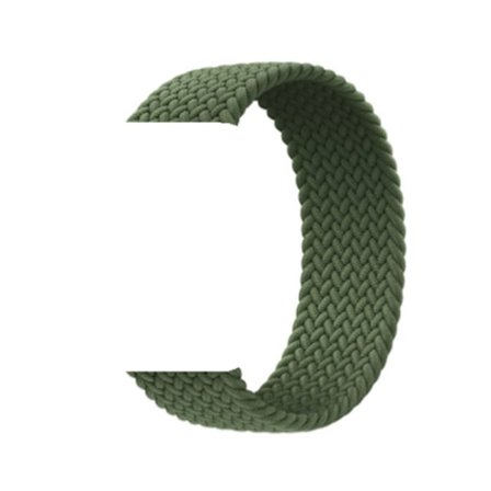 Klockarmband för Apple Watch iWatch 38/40/41mm L storlek elastisk enkel ögla grön