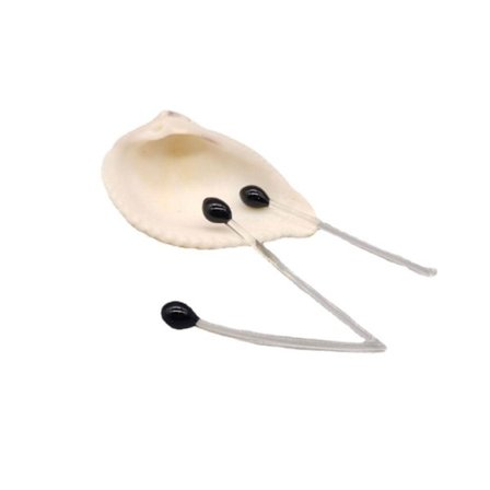 Materialer til fluebinding, krabbe- og rejeøjne, materiale til fremstilling af lokkemad