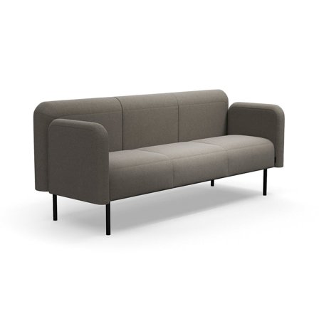 Sofa VARIETY, 3-personers, stof Pod CS, taupe