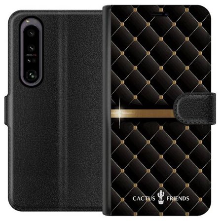 Yhteensopiva Lompakkokotelo Sony Sony Xperia 1 IV Cactus and Friends – NightQuilt