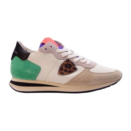 Philippe Model Sneakers , Beige , Dames , Maat: 36 EU