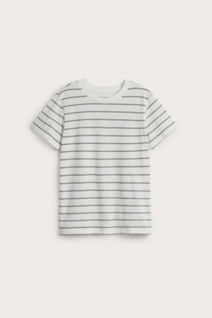 Kappahl | Stripete t-skjorte | Grønn