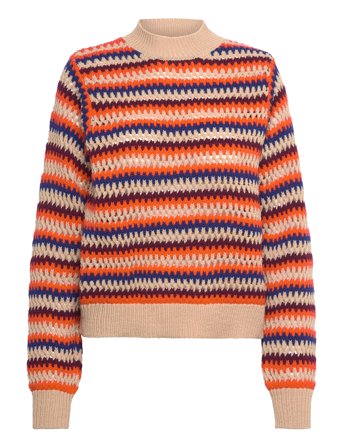 Italian Wool Sweater Patterned Stella Nova