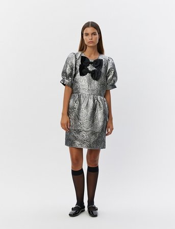 Sofie Schnoor Rosesw Dress - Silver - 42