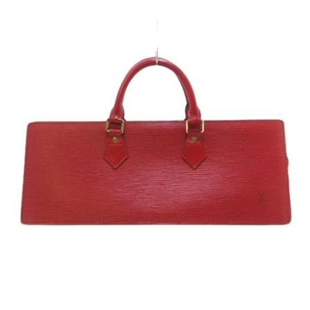 Louis Vuitton Vintage, Pre-owned Leather Handbag Rood, Dames, Maat:ONE Size