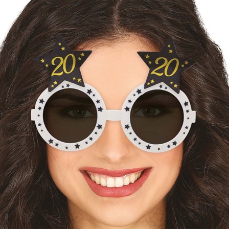 20-års Briller med Stjerner