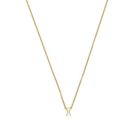 Collier Luxenter finish i 18 karat guld - Alfabet