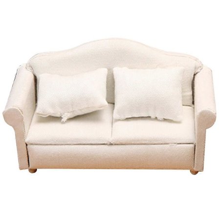 Mini Soffa Figurin Dekorativ Liten Soffmodell Miniatyr Soffa Staty Mini Hus Soffa Dekoration