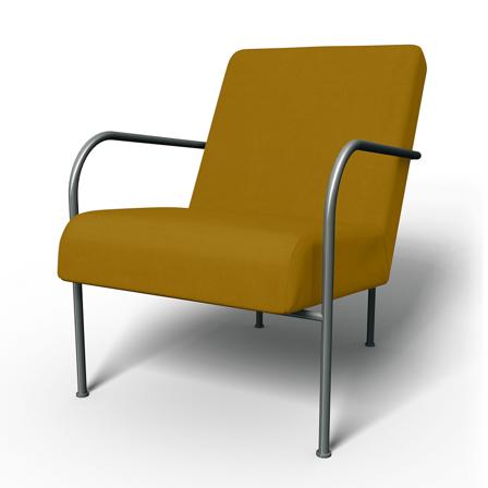 IKEA - IKEA PS Chair Cover, Dijon, Velvet - Bemz
