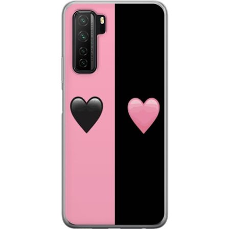 Kompatibelt Mobilskal till Huawei Huawei P40 lite 5G Hjärtan