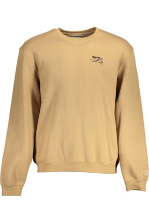 Guess Jeans Felpa Senza Zip Uomo Beige