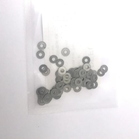 TANTESTO 100 STK 3x7,2x0,1/0/2/0/3/0/5/1 mm Diesel Common Rail Injektor Trykjusteringsskiver Pakninger til Cummins STR AOWEI