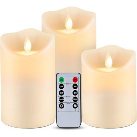 Vedenpitävä ledi-tuikku sisä- ja ulkokäyttöön,