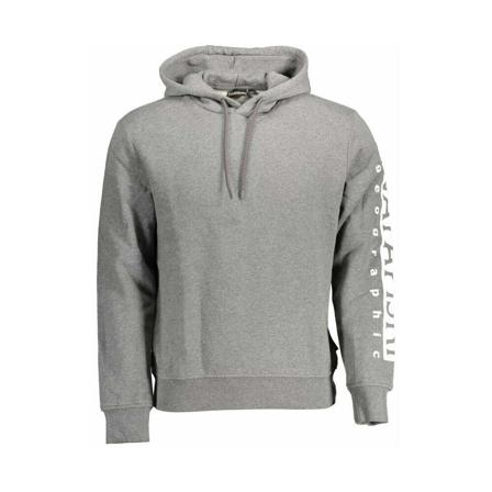 Napapijri, Hoodies Szary, Mężczyzna, Rozmiar: M